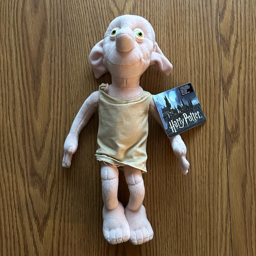 The Noble Collection Harry Potter Dobby Elf Plush Figurine Stuffed Toy